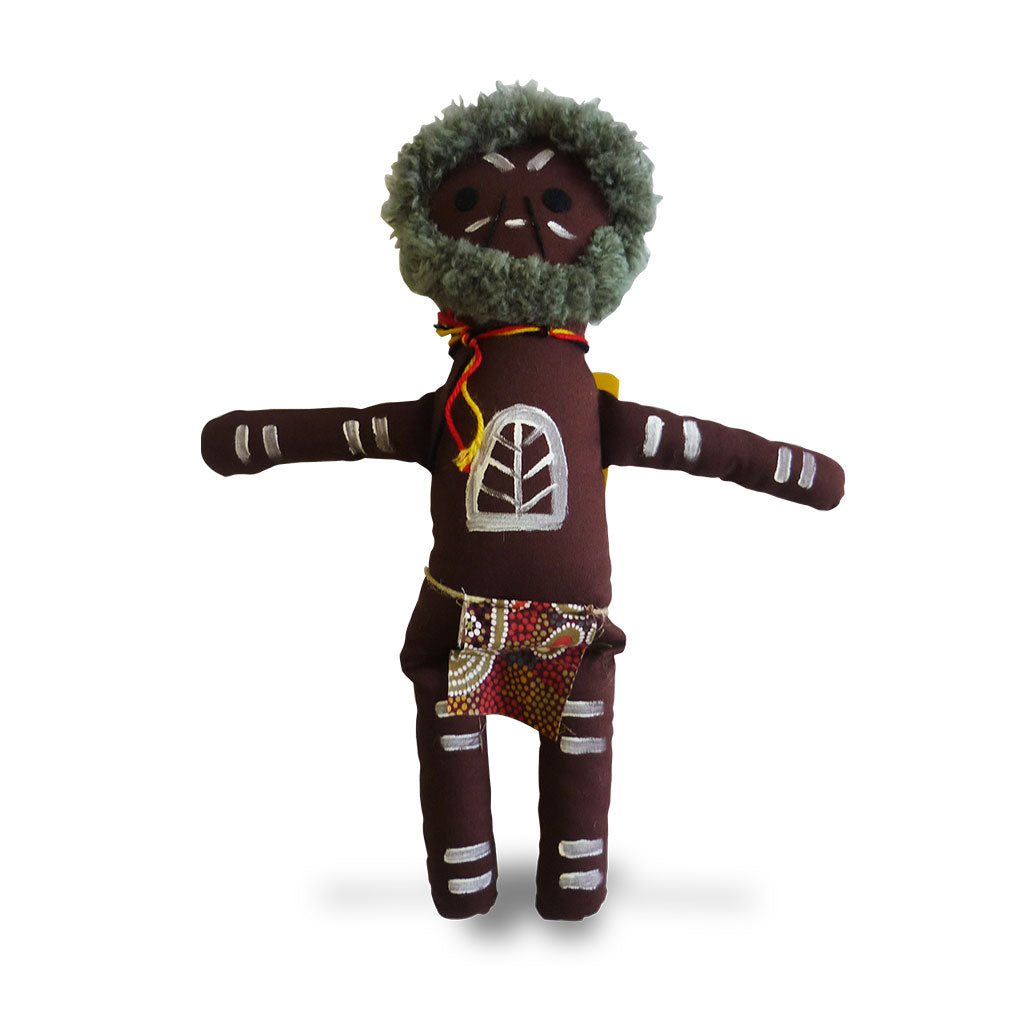 Aboriginal Male Elder Doll