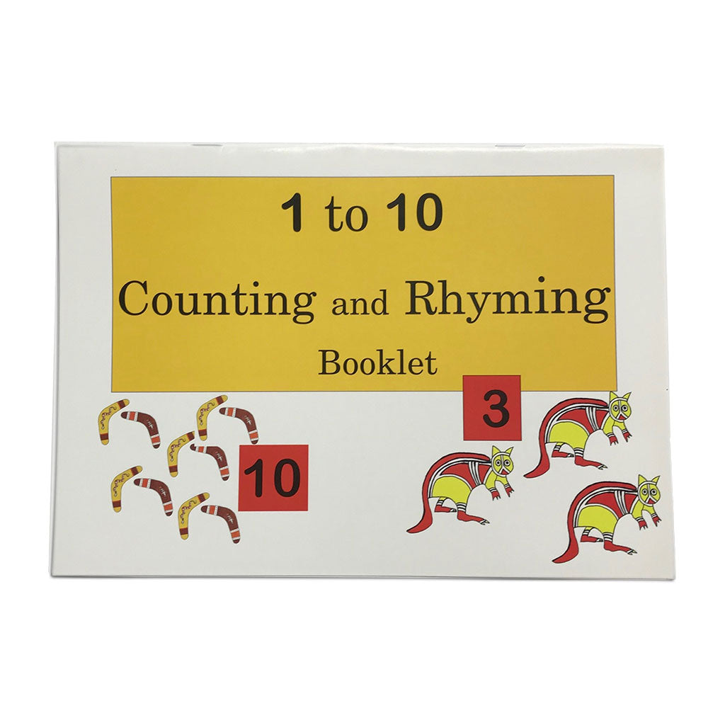 Counting and Rhyming Book