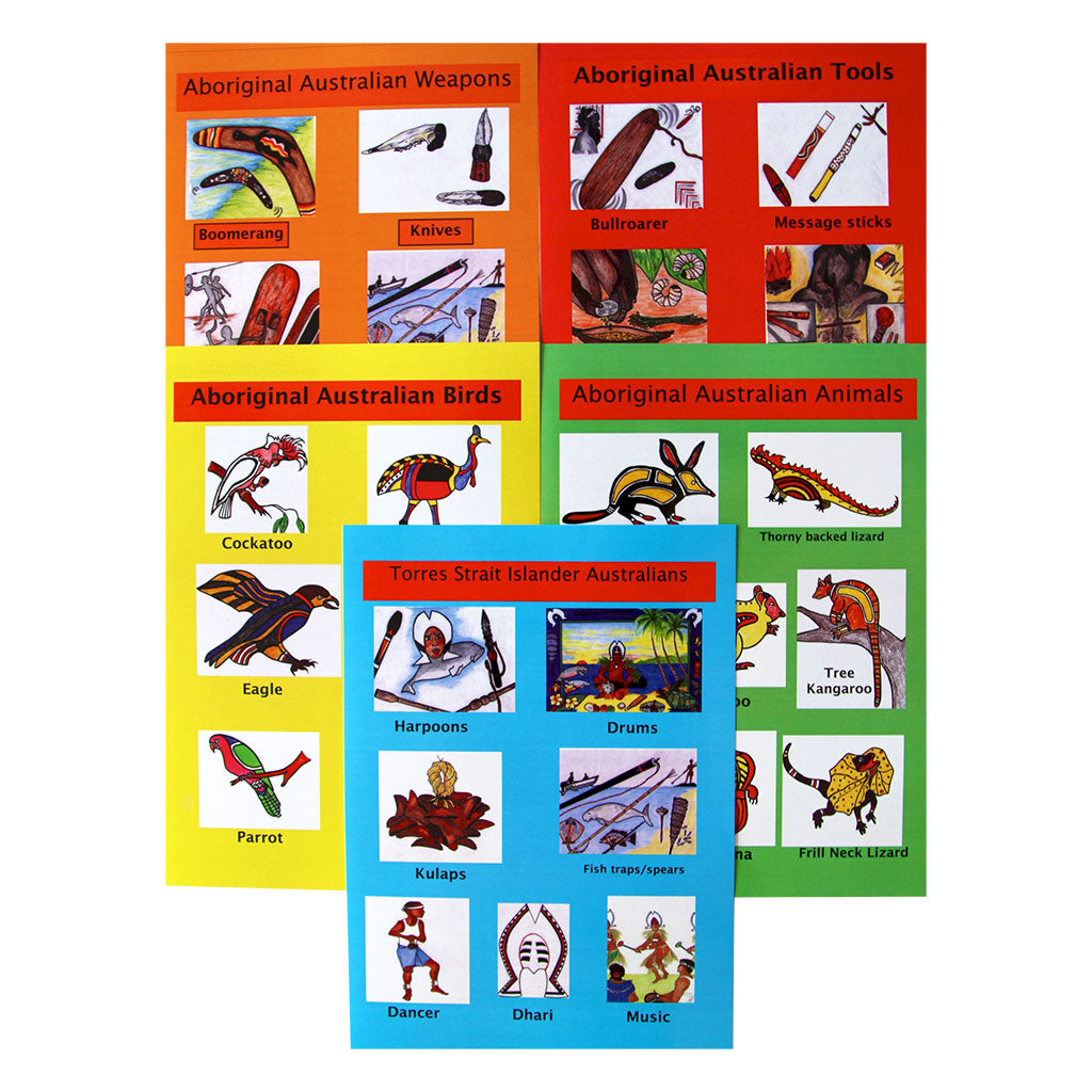 Indigenous Culture Posters - Set of 5