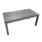 Outdoor Child Table - Charcoal 115x60x50cm - Educating Kids