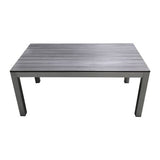 Outdoor Child Table - Charcoal 115x60x50cm - Educating Kids