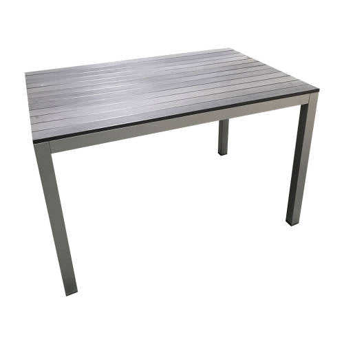 Outdoor Adult Table  - Charcoal 120x80x75cm - Educating Kids