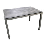 Outdoor Adult Table  - Charcoal 120x80x75cm - Educating Kids