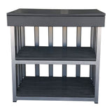 Outdoor Kitchen Bench - Charcoal (60x40x60cm)