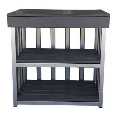 Outdoor Kitchen Bench - Charcoal (60x40x60cm) - Educating Kids