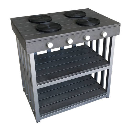 Outdoor Stove - Charcoal (60x40x60cm) - Educating Kids