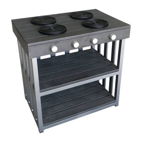 Outdoor Stove - Charcoal (60x40x60cm) - Educating Kids