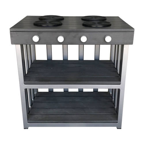 Outdoor Stove - Charcoal (60x40x60cm) - Educating Kids