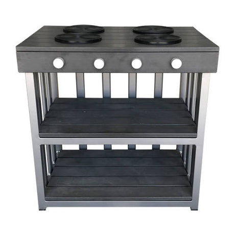 Outdoor Stove - Charcoal (60x40x60cm) - Educating Kids
