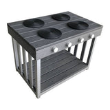 Toddler Outdoor Stove - Charcoal (60x40x45cm) - Educating Kids