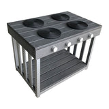Toddler Outdoor Stove - Charcoal (60x40x45cm)