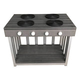 Toddler Outdoor Stove - Charcoal (60x40x45cm) - Educating Kids