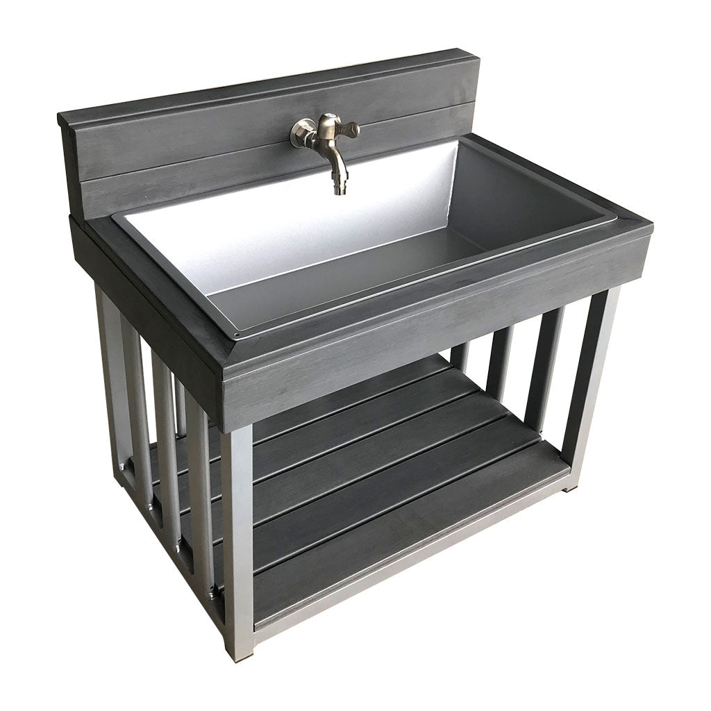 Toddler Outdoor Sink - Charcoal (60x40x57cm)