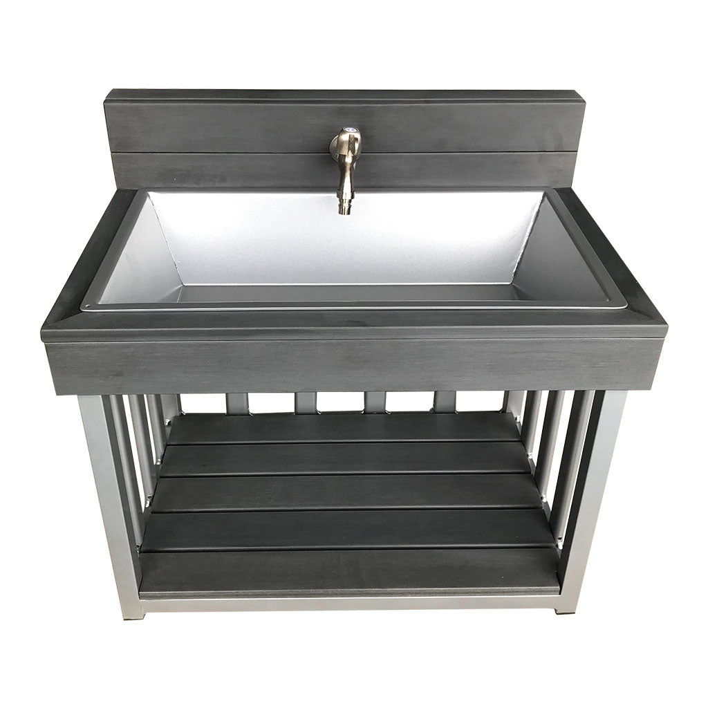 Toddler Outdoor Sink - Charcoal (60x40x57cm)