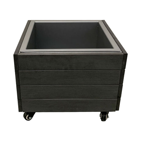 Outdoor Planter Box - Charcoal (40x40x30cm)