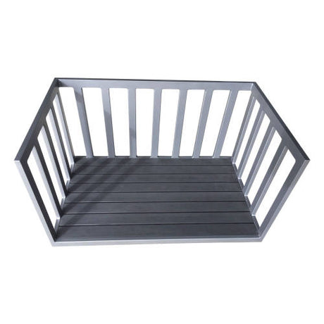 Outdoor Block Trolley - Grey & Charcoal (100x60x60cm) - Educating Kids