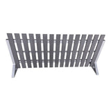 Outdoor Fence - Charcoal (150x40x70cm) - Educating Kids