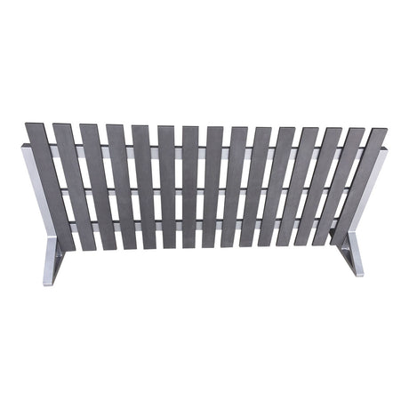 Outdoor Fence - Charcoal (150x40x70cm)