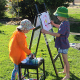 Outdoor Paint Pot Caddy - Black - 45cmH - Educating Kids