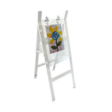 Outdoor Easel White - 135cmH