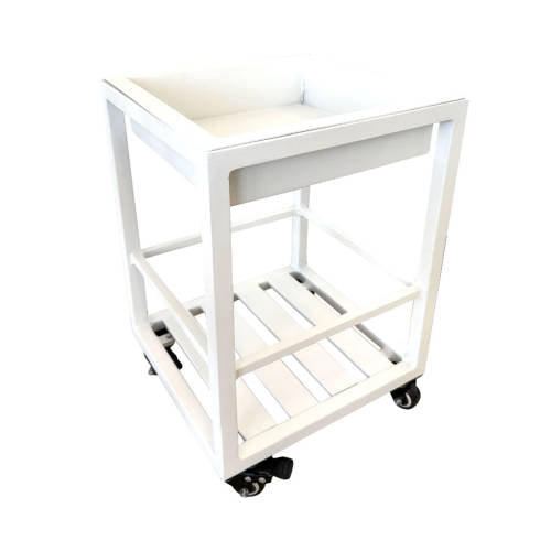 Outdoor Paint Pot Caddy White - 45cmH - Educating Kids