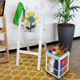 Outdoor Paint Pot Caddy White - 45cmH