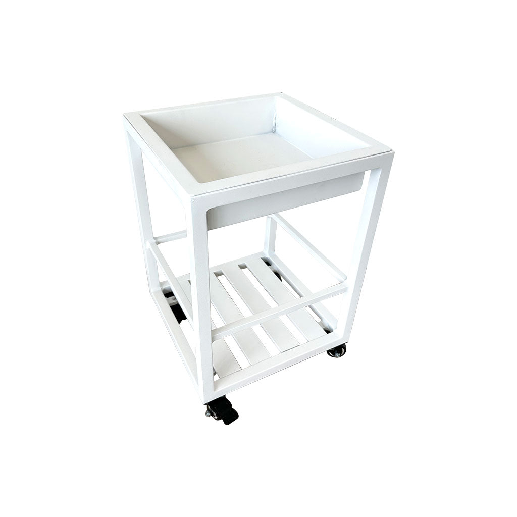 Outdoor Paint Pot Caddy White - 45cmH
