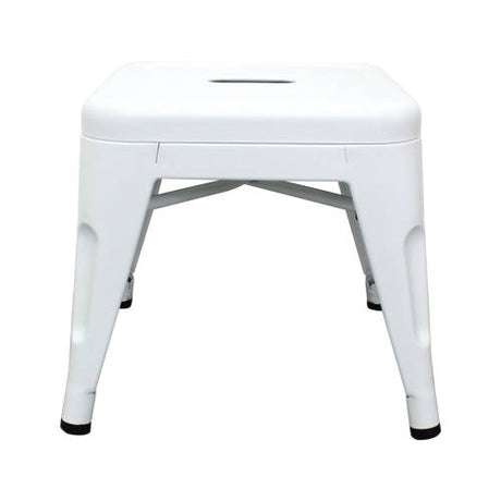 Set of 4 - Child Stool White - 30cm - Educating Kids