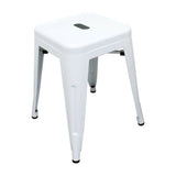 Set of 4 - Adult Stool White - 45cm - Educating Kids