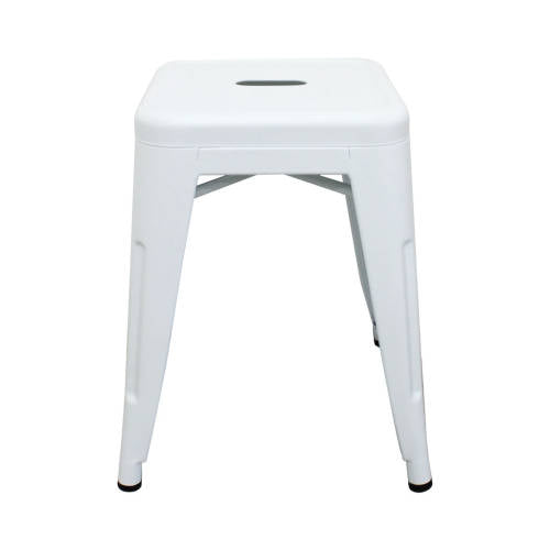 Set of 4 - Adult Stool White - 45cm - Educating Kids