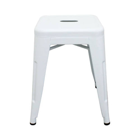 Set of 4 - Adult Stool White - 45cm - Educating Kids