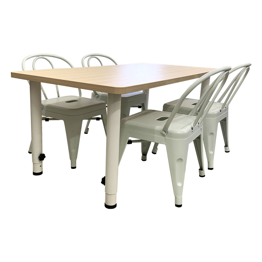 Child Tolix Chair White - 4pc