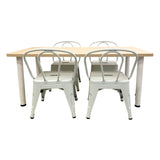 Child Tolix Chair White - 4pc