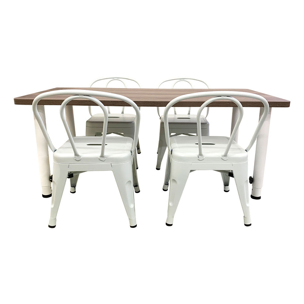 Child Tolix Chair White - 4pc