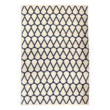 Handwoven PVC Rug - Navy - 170x240cm - Educating Kids