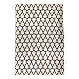 Handwoven PVC Rug - Navy - 170x240cm