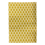 Handwoven PVC Rug - Yellow - 170x240cm - Educating Kids