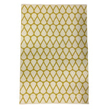 Handwoven PVC Rug - Yellow - 170x240cm - Educating Kids