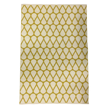 Handwoven PVC Rug - Yellow - 170x240cm - Educating Kids