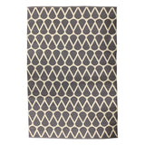 Handwoven PVC Rug - Grey - 170x240cm