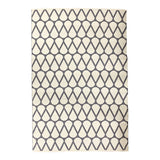 Handwoven PVC Rug - Grey - 170x240cm