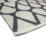 Handwoven PVC Rug - Grey - 170x240cm - Educating Kids