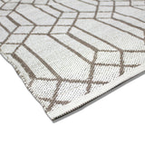 Handwoven PVC Rug - Beige - 170x240cm