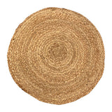 Braided Jute Rug - Natural - 150cmD - Educating Kids