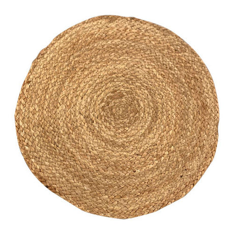 Braided Jute Rug - Natural - 150cmD - Educating Kids