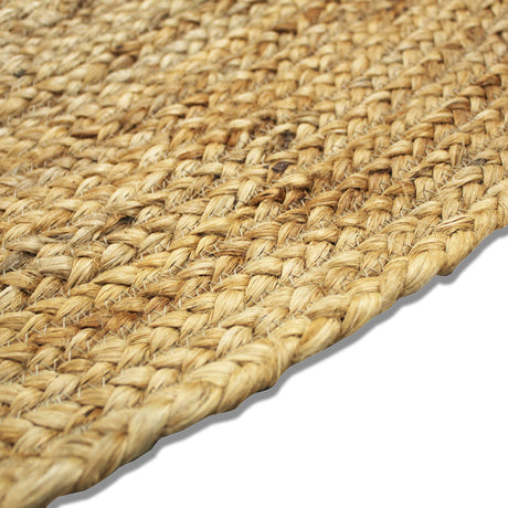 Braided Jute Rug - Natural - 150cmD