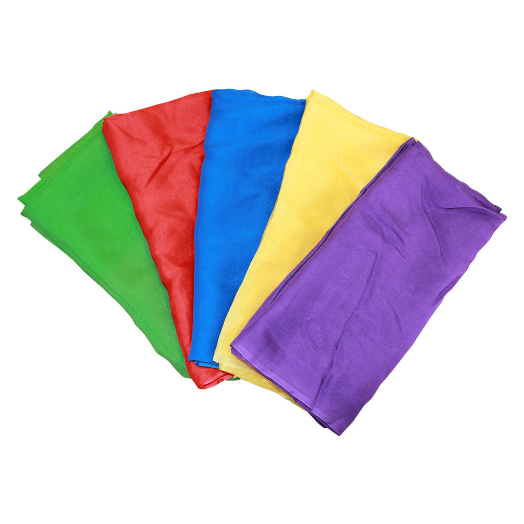 Assorted Silk Scapes - Set of 5