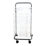 Drying Rack with Tray - 44.5x35.5x96cm