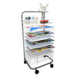 Drying Rack with Tray - 44.5x35.5x96cm
