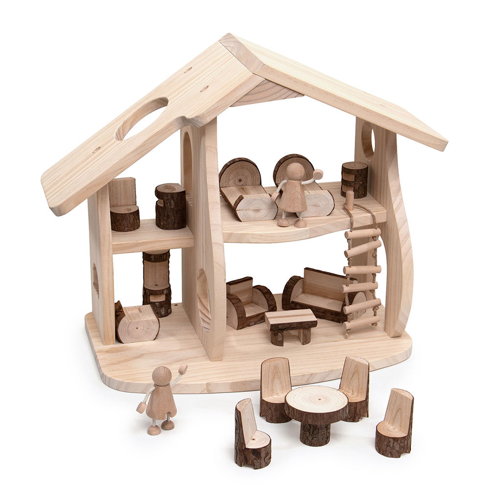 Woodlands Dollhouse Set